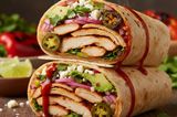 Pomegranate Chicken Shawerma