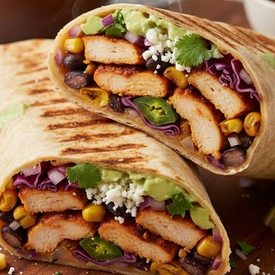 Mexican Spicy Chicken Shawarma