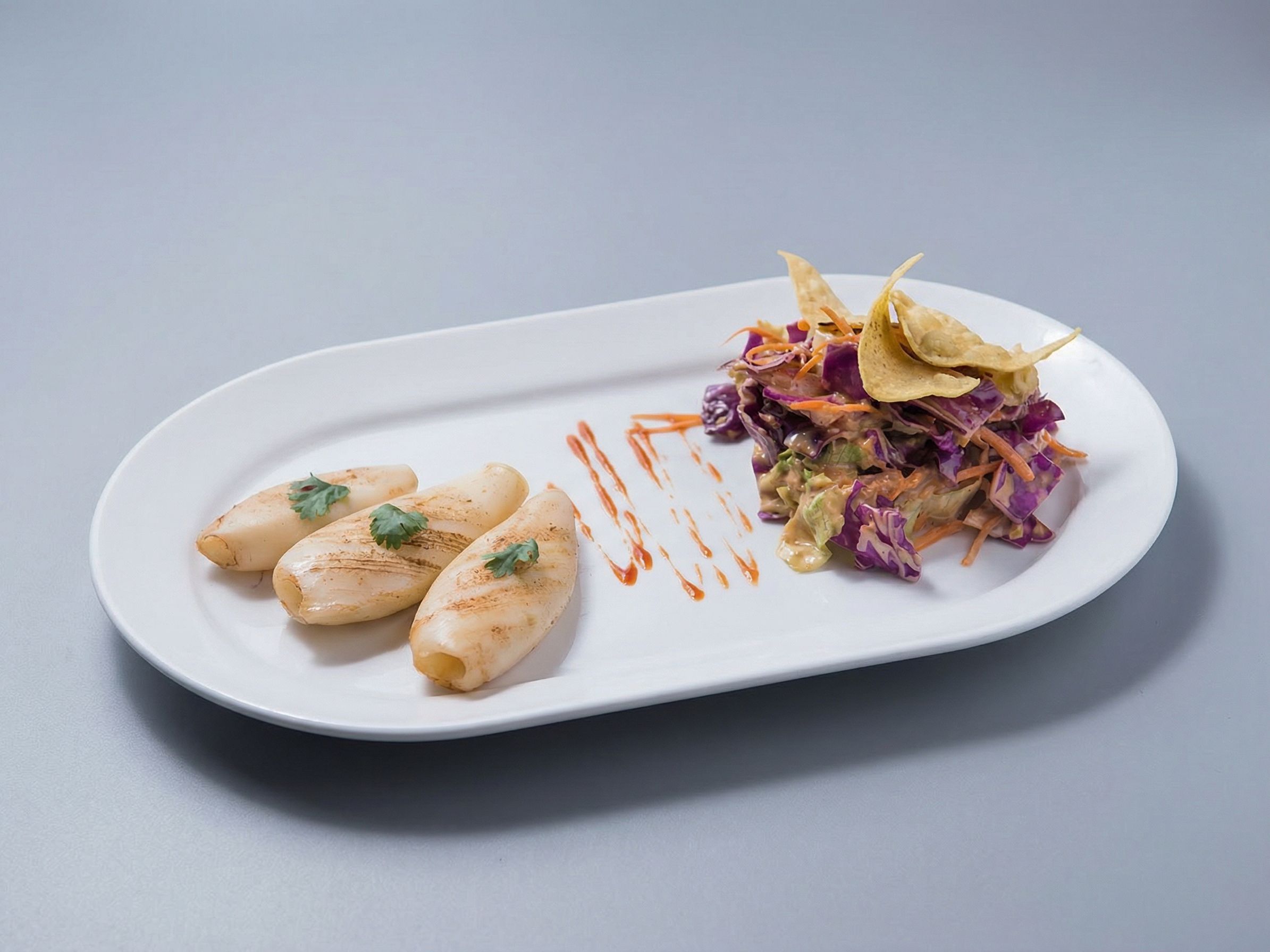 Grilled Calamari Salad