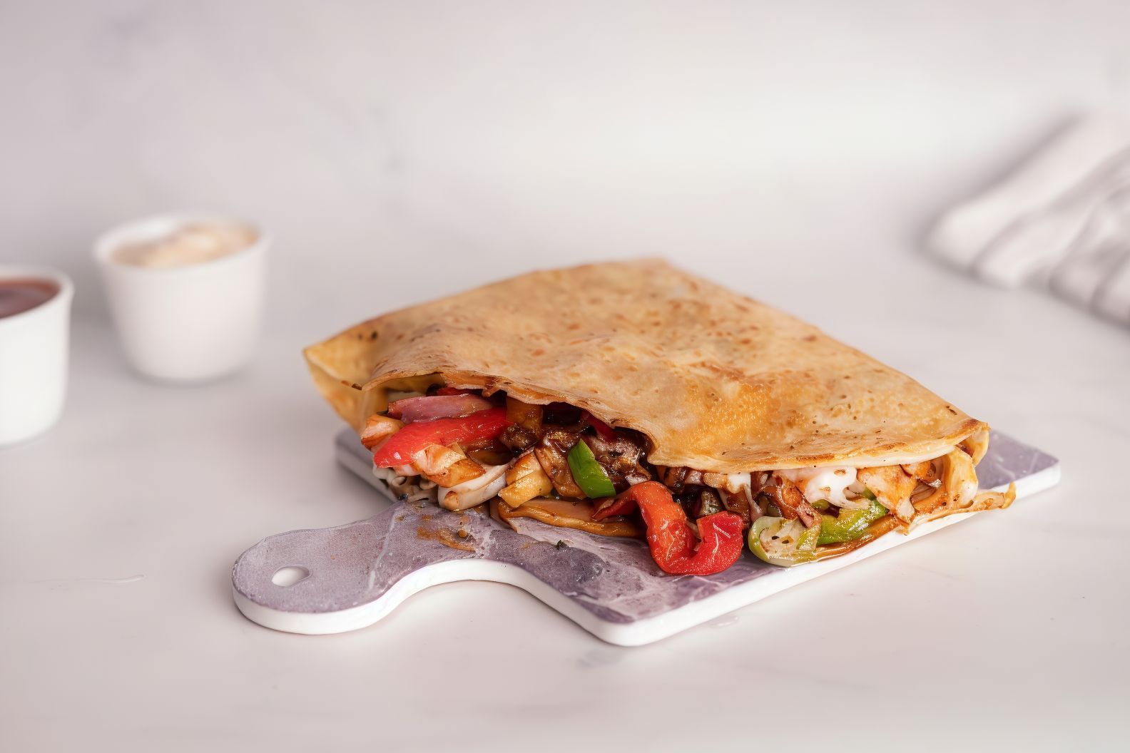 Pastrami crepe