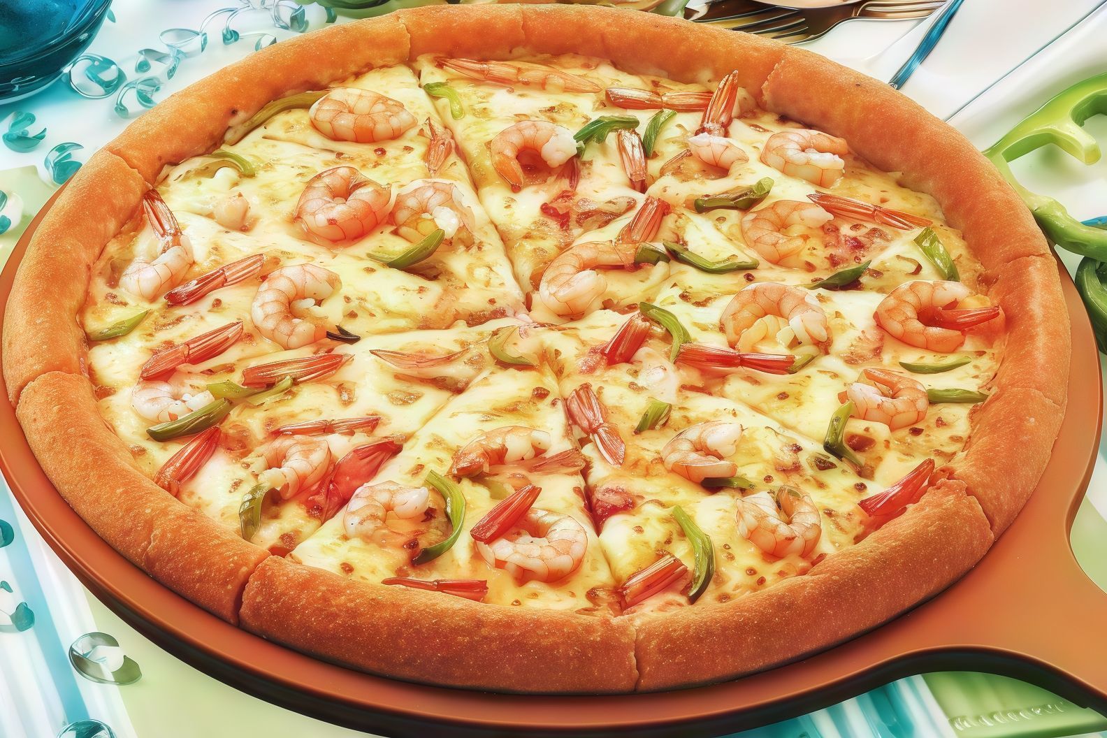 Shrimp Pizza