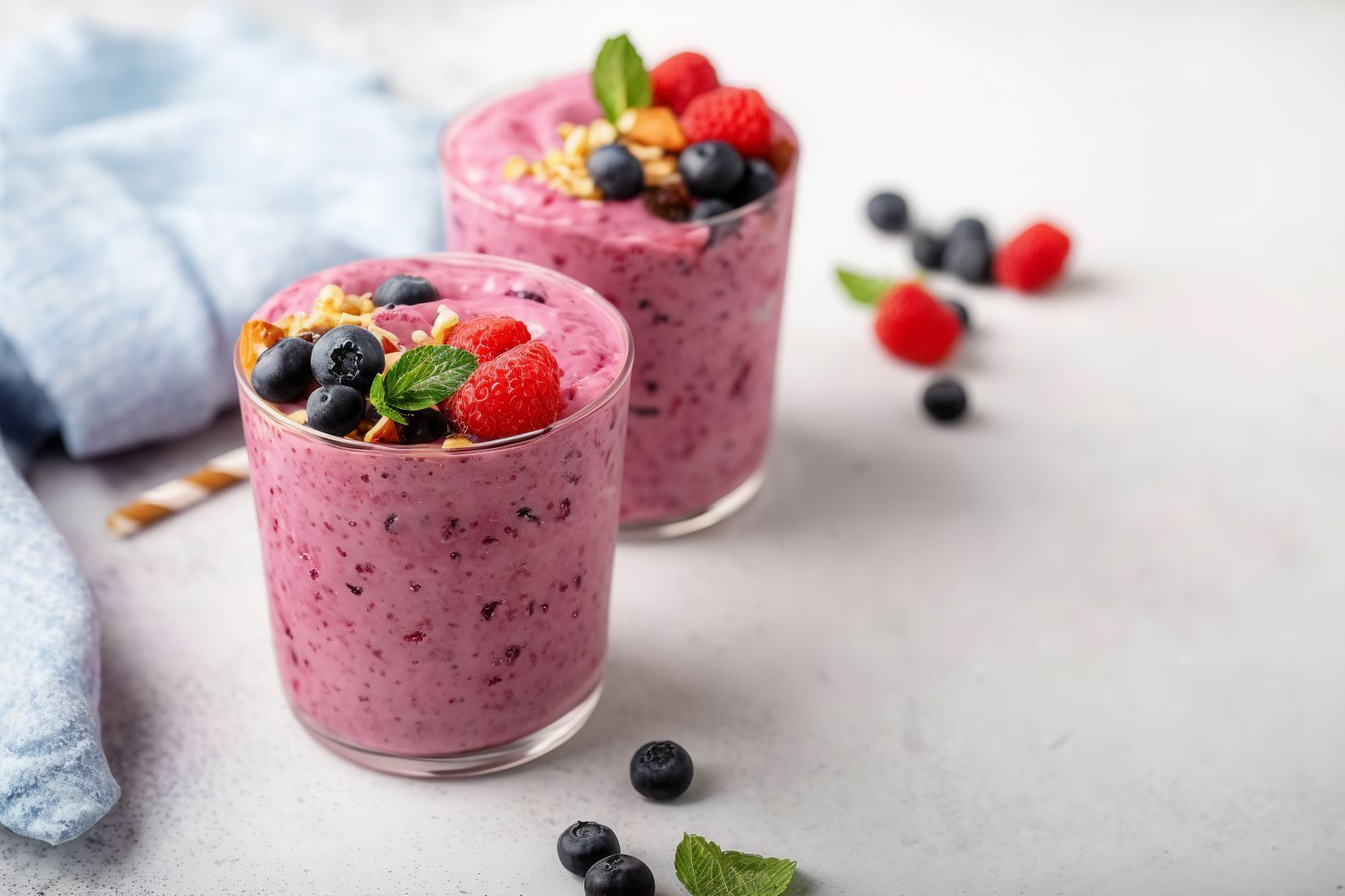 Mix Berry Frozen Yogurt