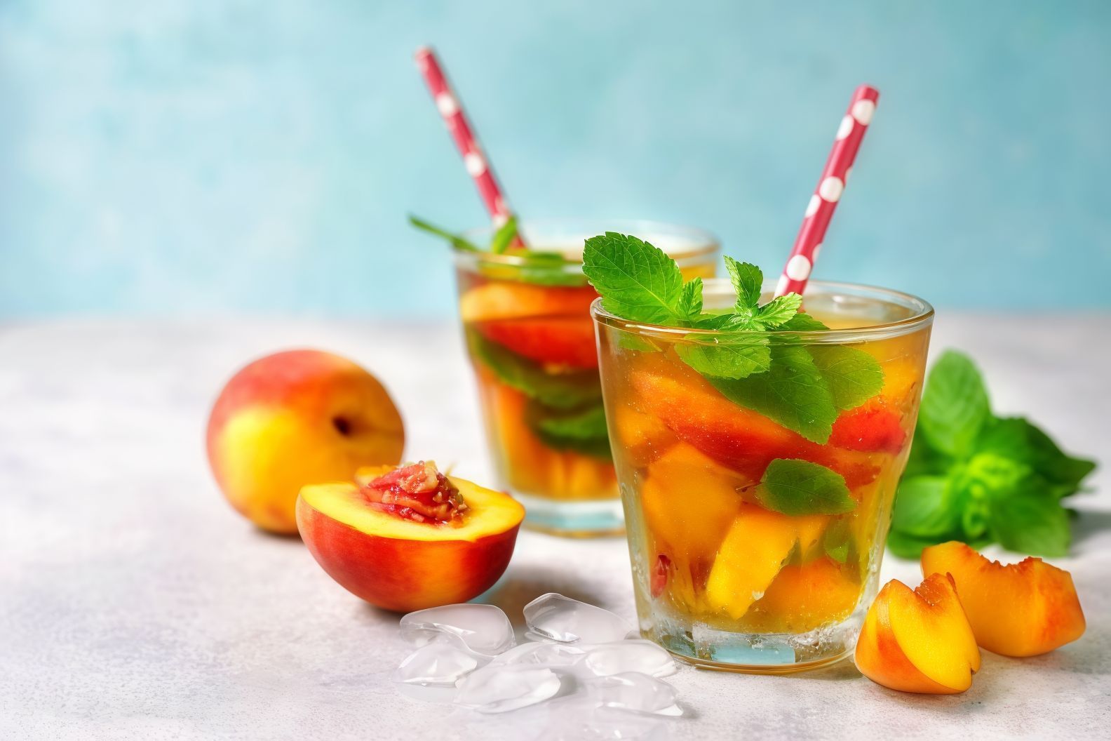 Peach Frozen Yogurt