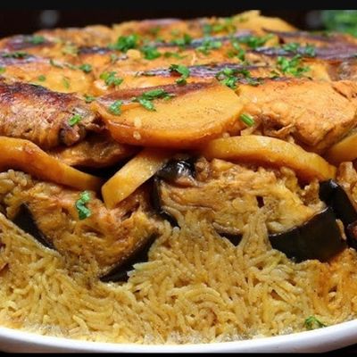 مقلوبة لحم
