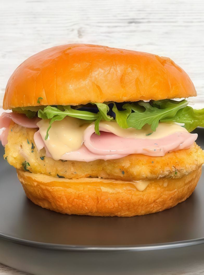 French Cordon Bleu Sandwich