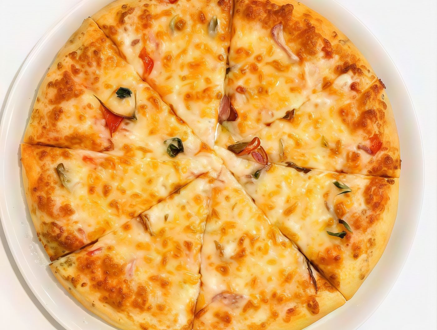 Mix cheese pizza
