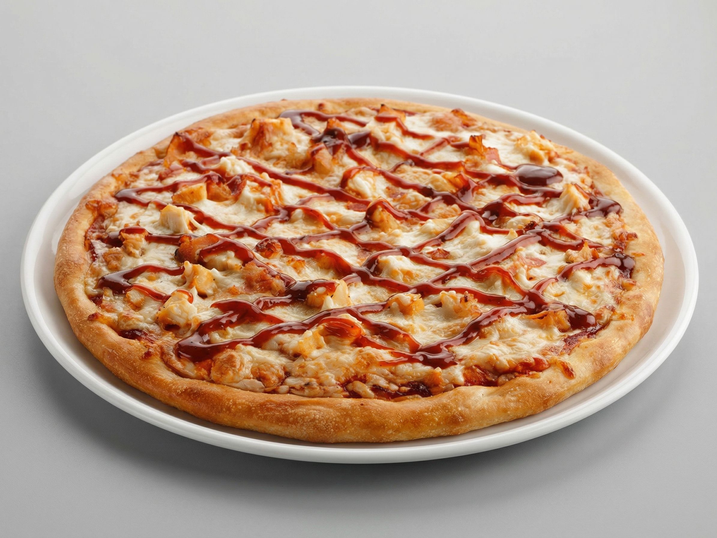 Chicken BBQ pizza