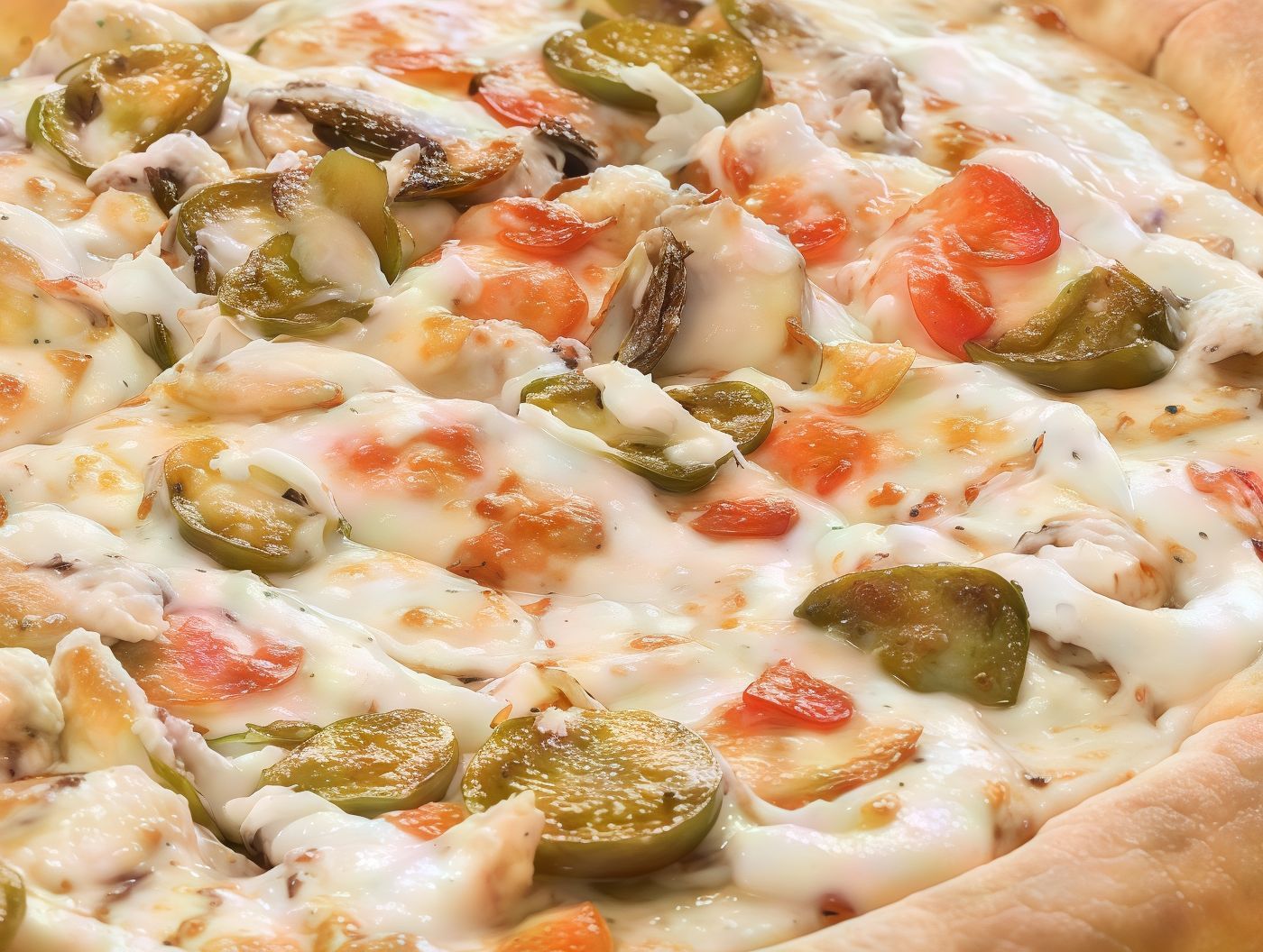Chicken Ranchi pizza