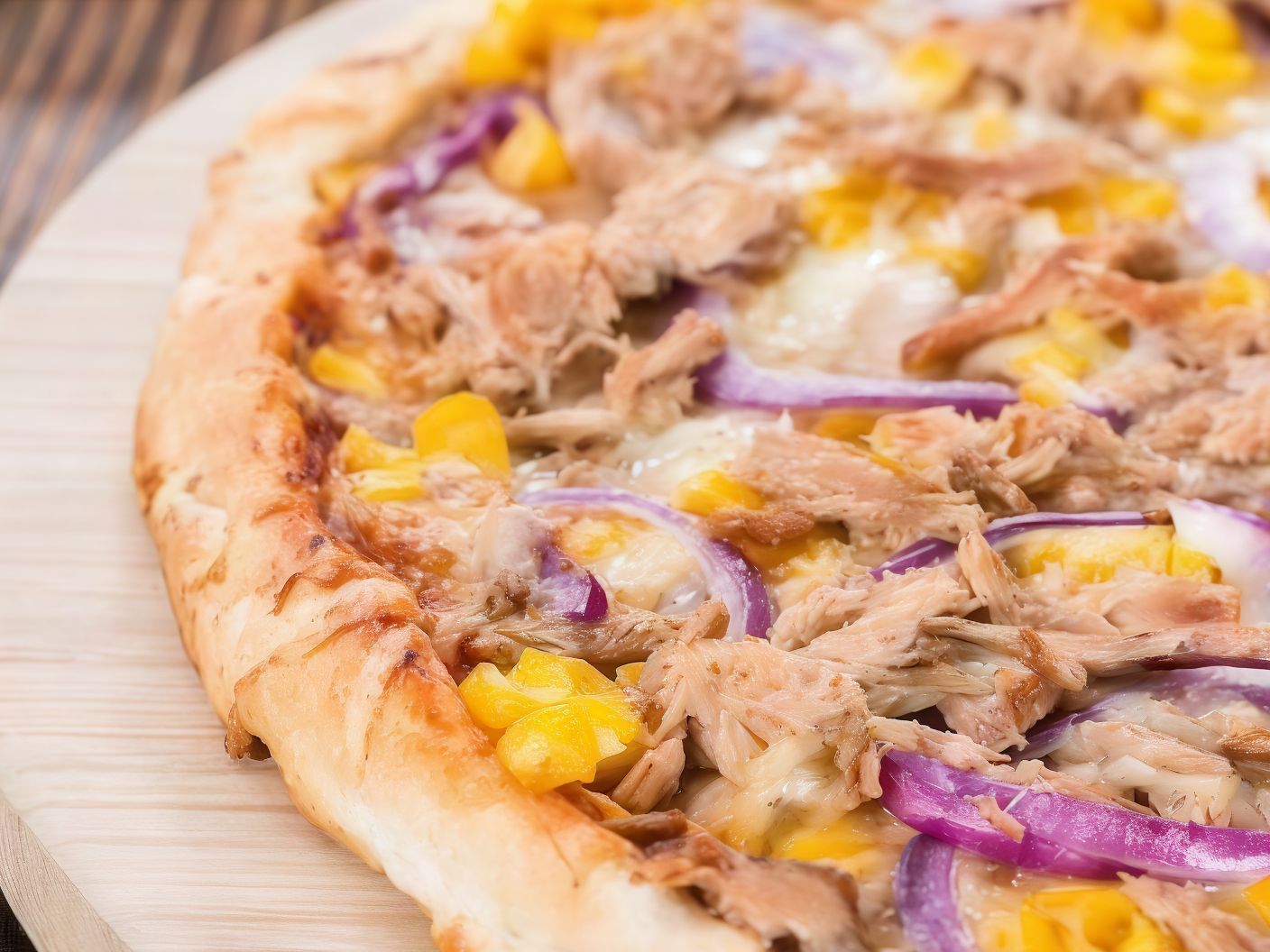 tuna pizza