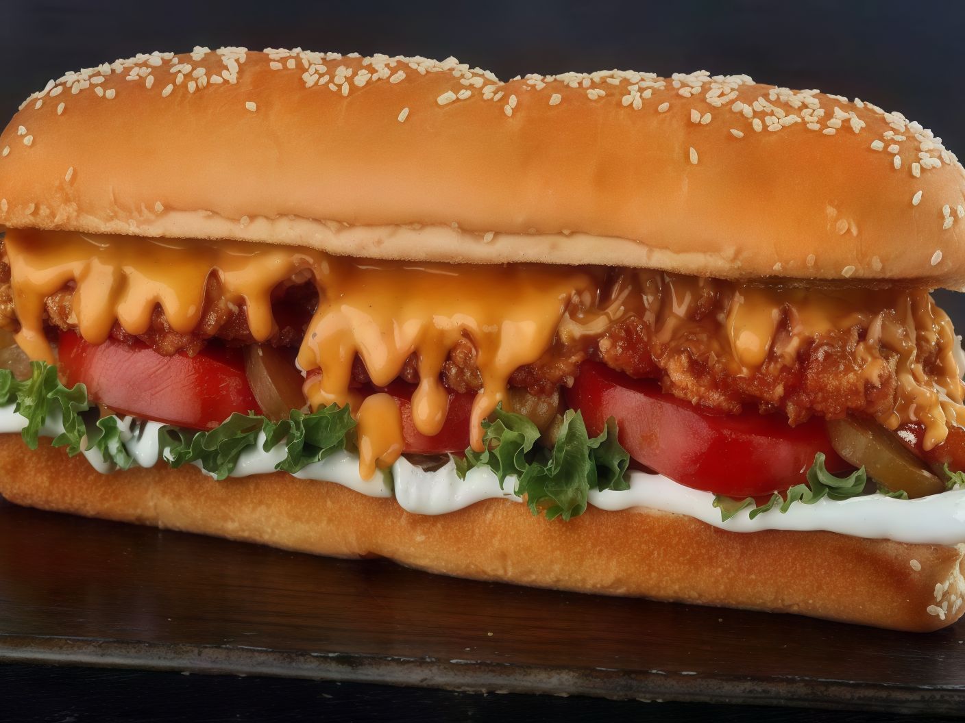Chicken Tender Crunchy Sandwich