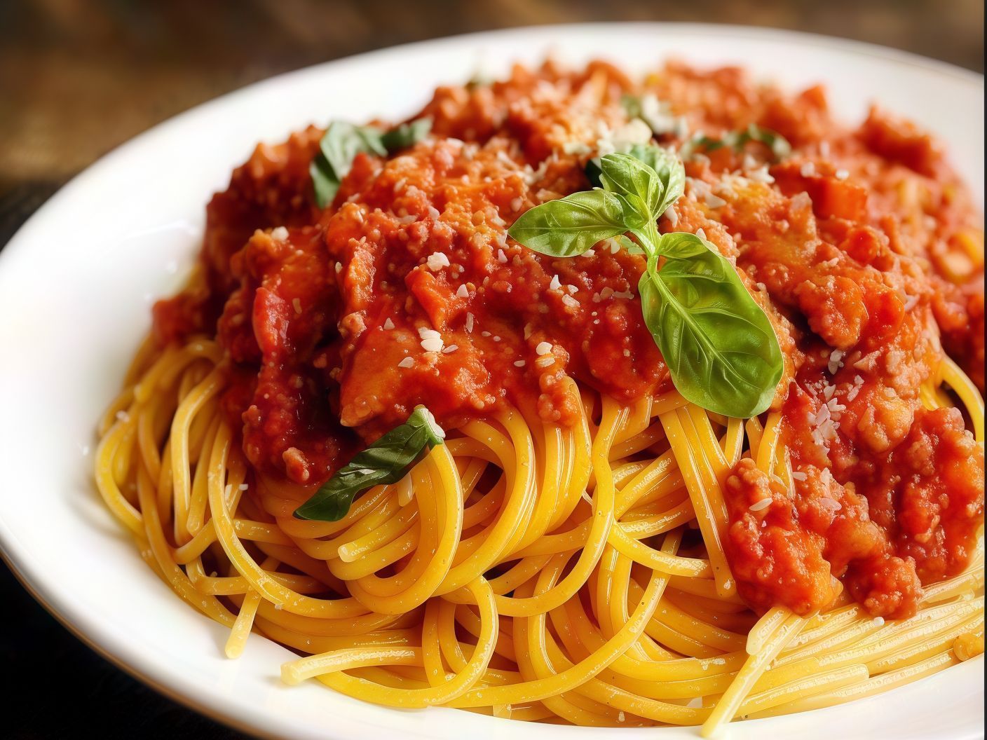 Spaghetti Bolognese pasta