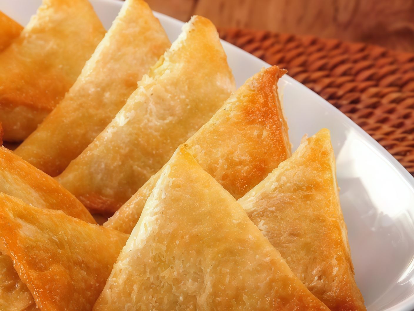 Sambousak Meat Or Cheese