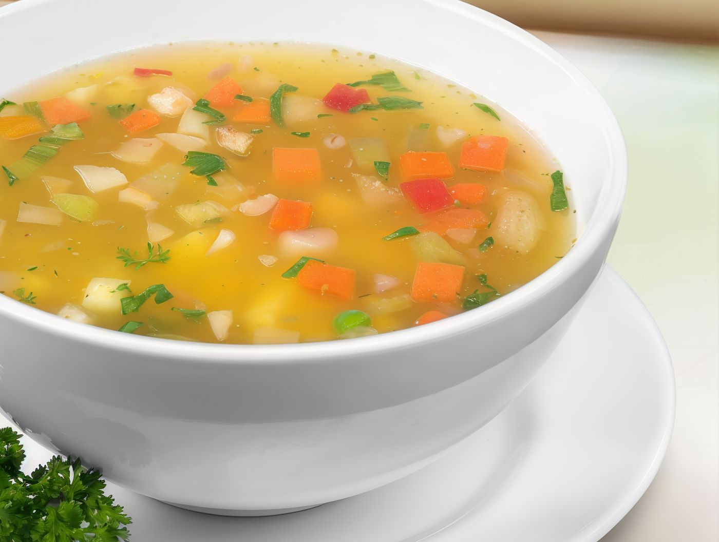 Vegetables soup