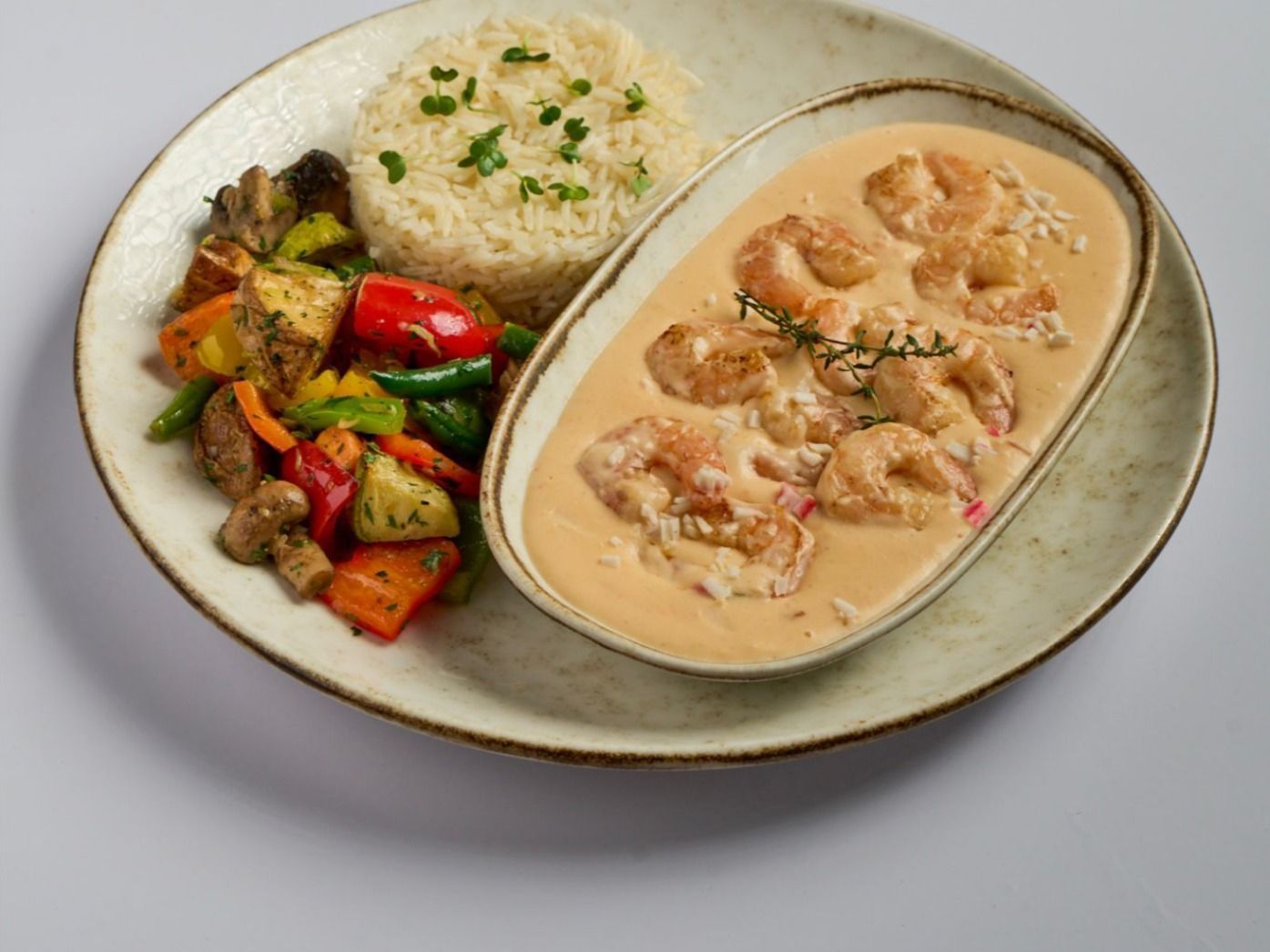 Shrimp Crab Plate