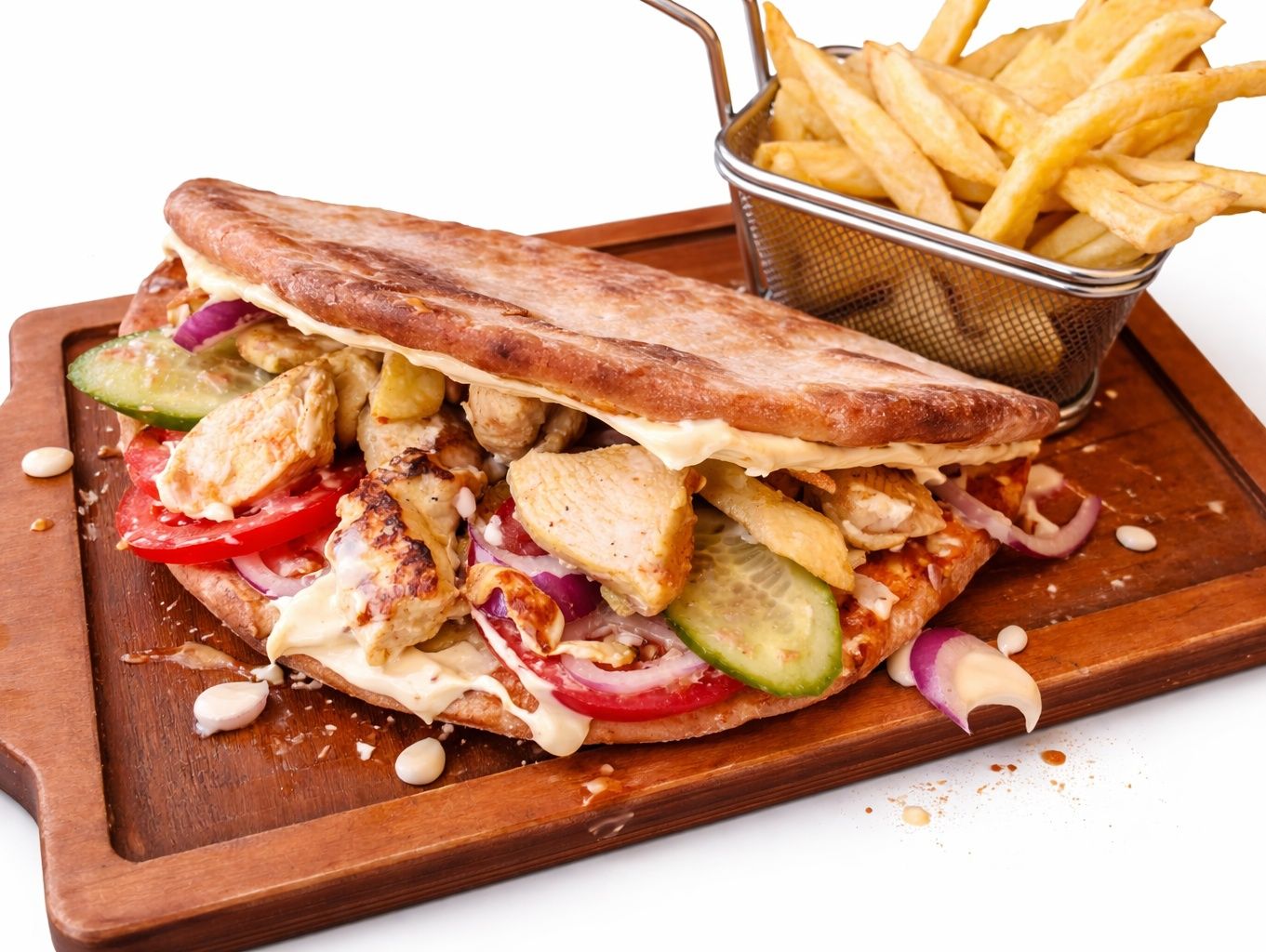 Chicken Makloub
