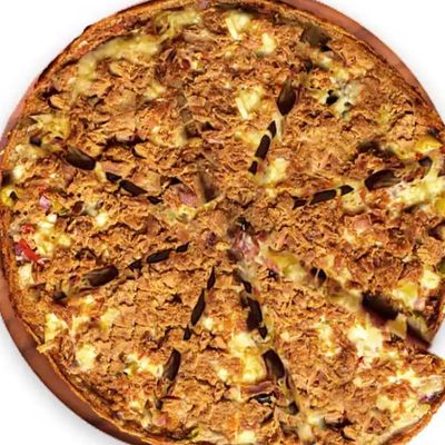 Diet Tuna Pizza