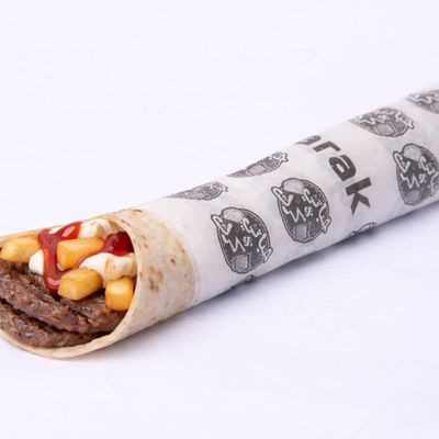 Beef burger chapati