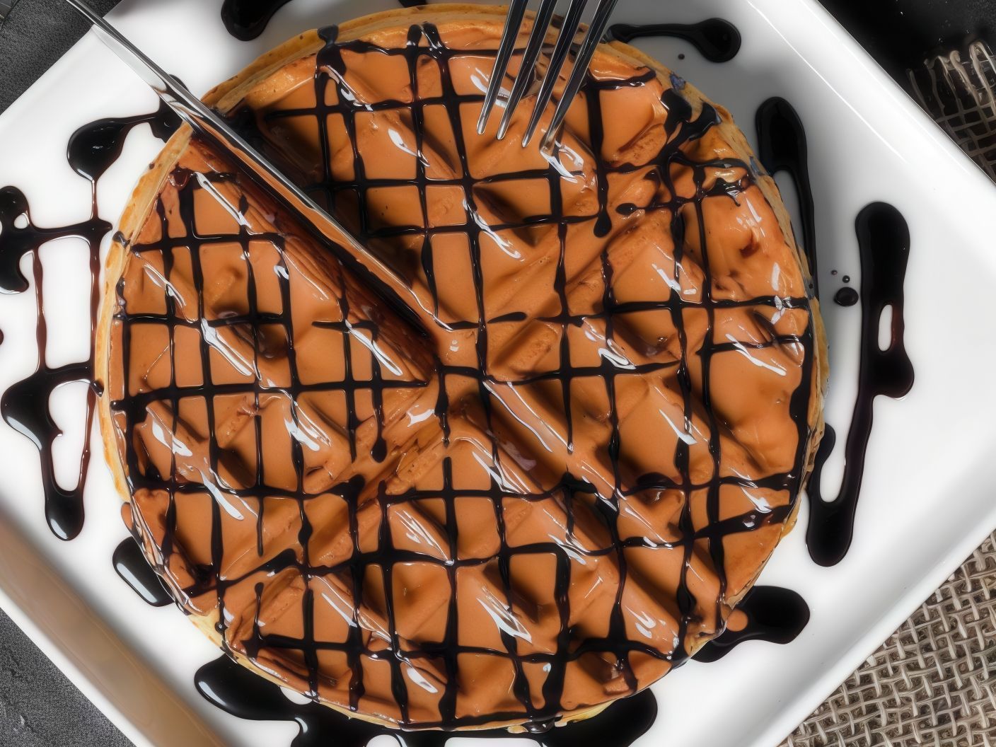 Belgian Chocolate Waffle