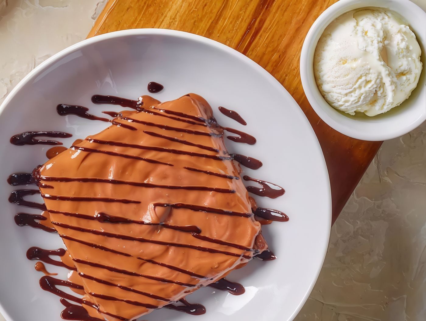 Brownies With Ice Cream