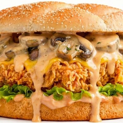 Chicken Mushroom Sandwich
