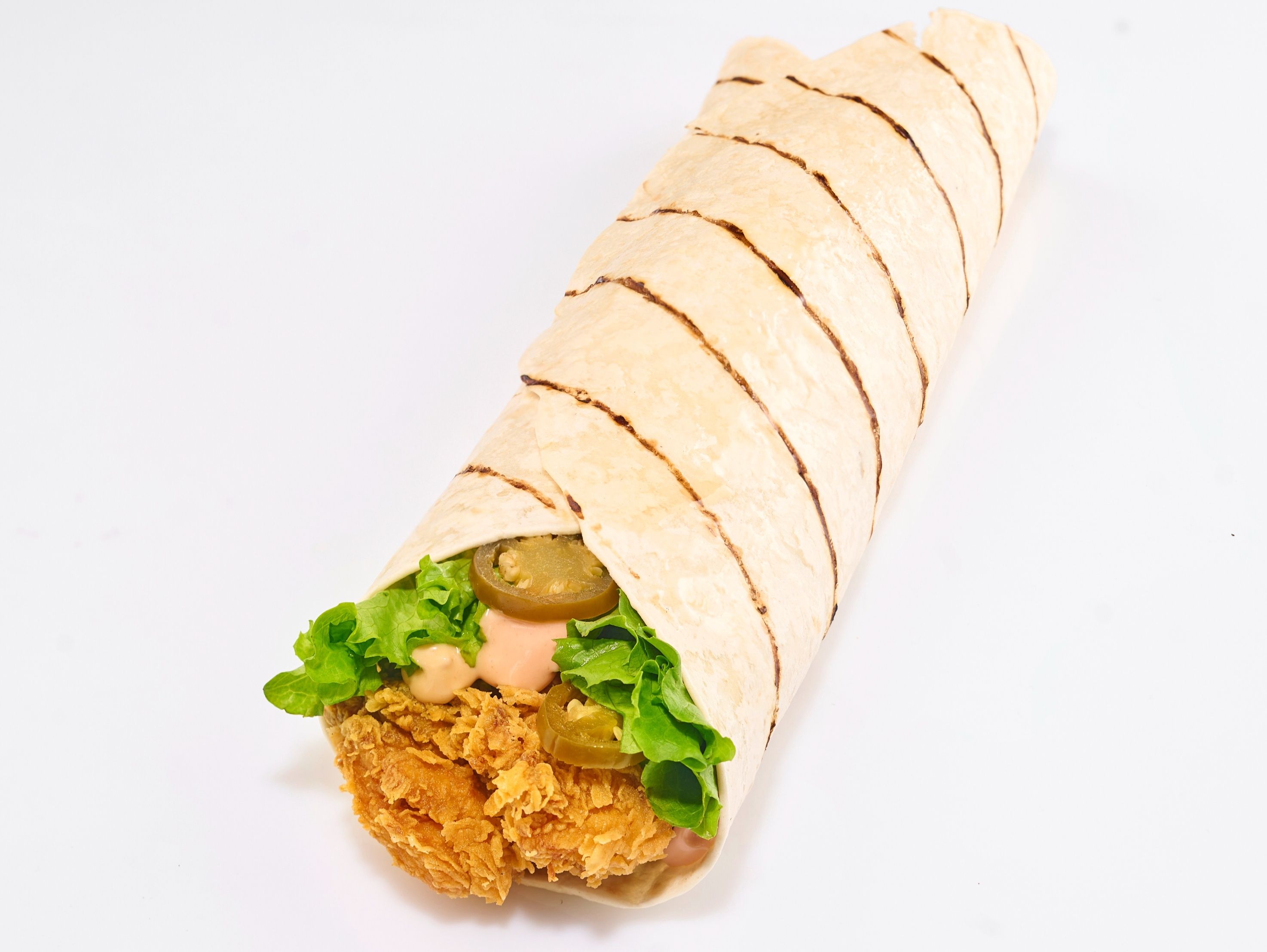 Chicken Fire Wrap Sandwich