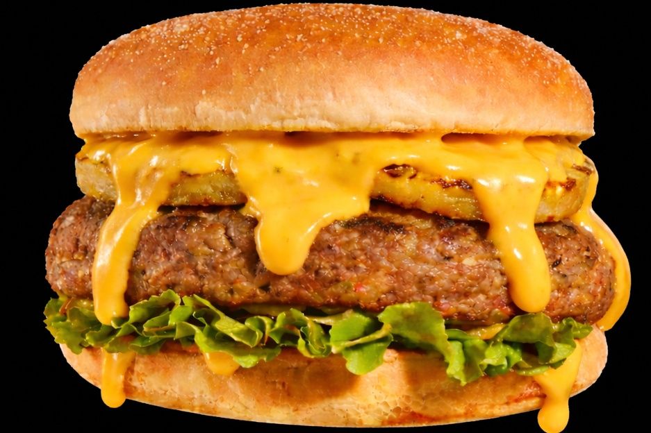 Hawaiian Burger Sandwich