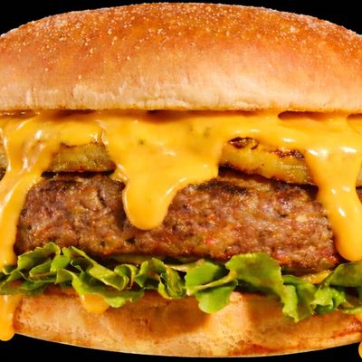 Hawaiian Burger Sandwich