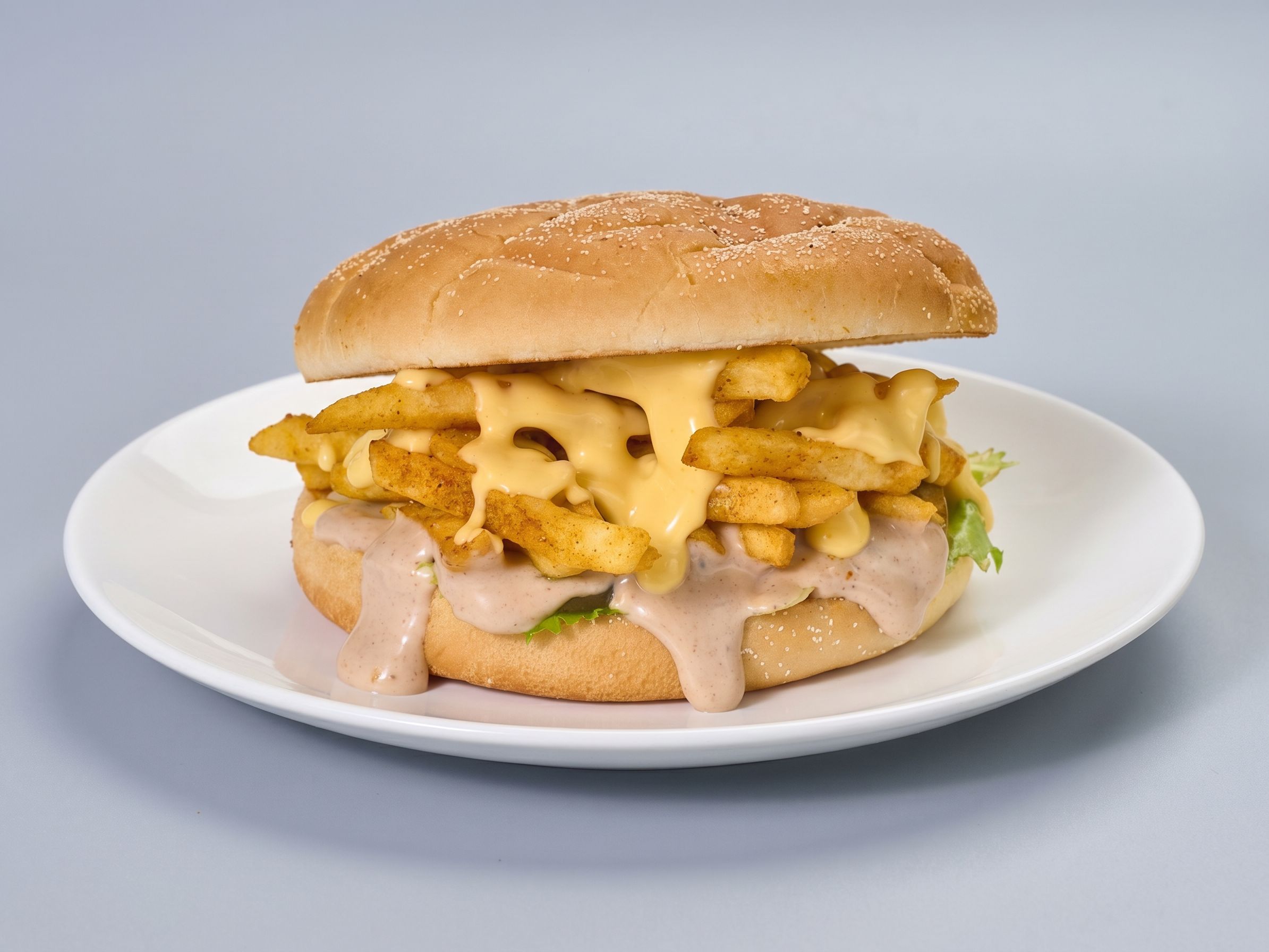 Cheese Fries Sandwich