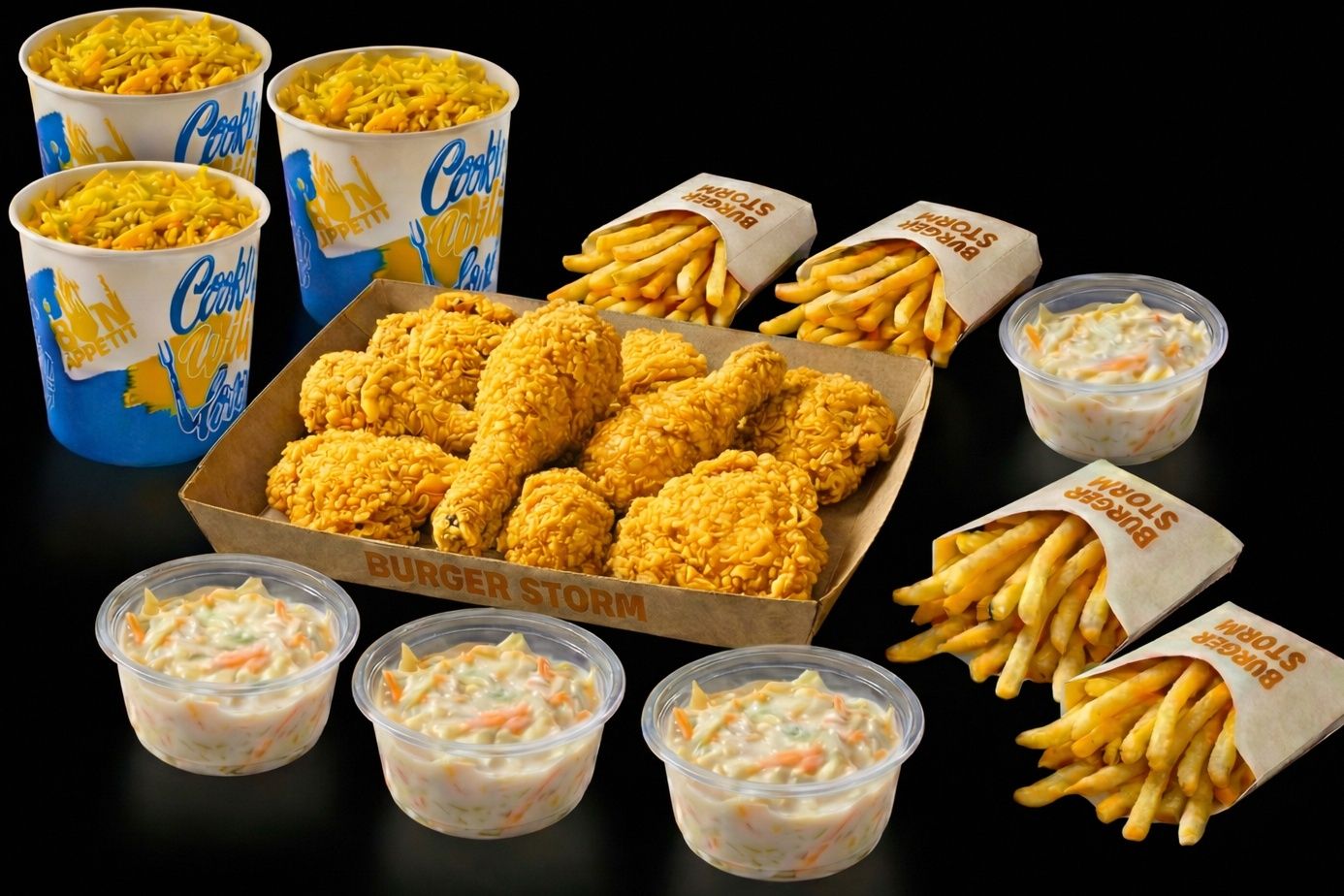 Mega Broast Box 9Pcs
