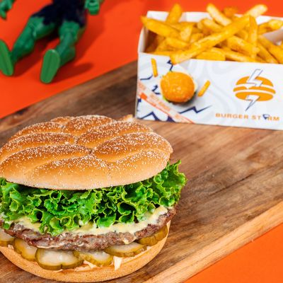 Burger Happy Meal with Toy