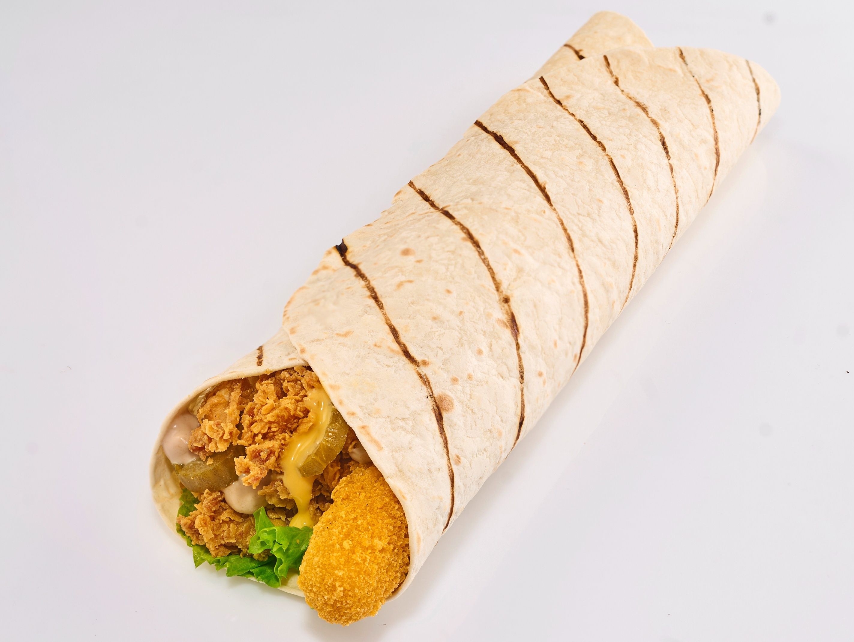 Chicken Mozza Wrap