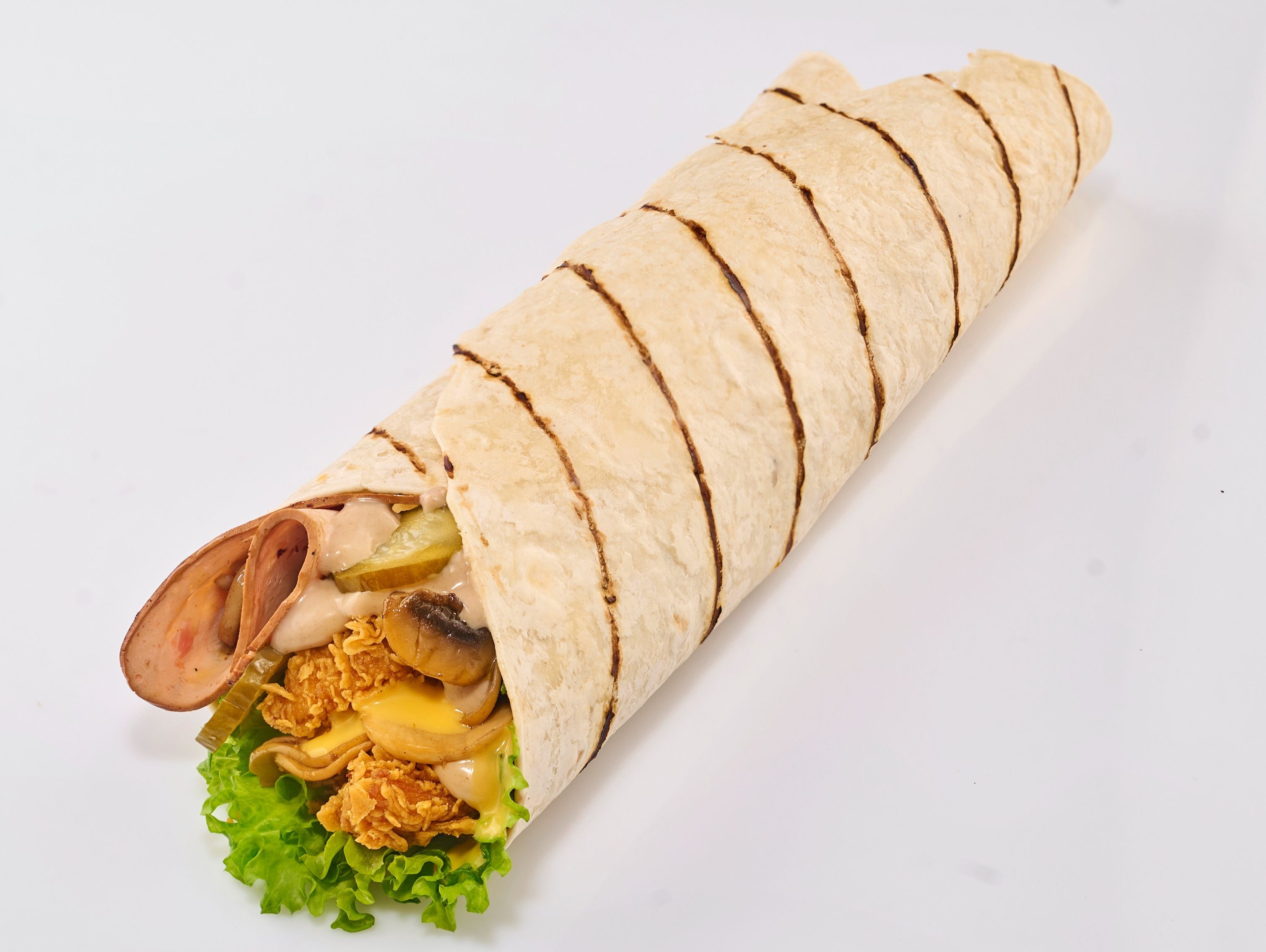Chicken Mushroom Wrap