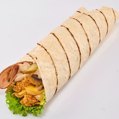 Chicken Mushroom Wrap