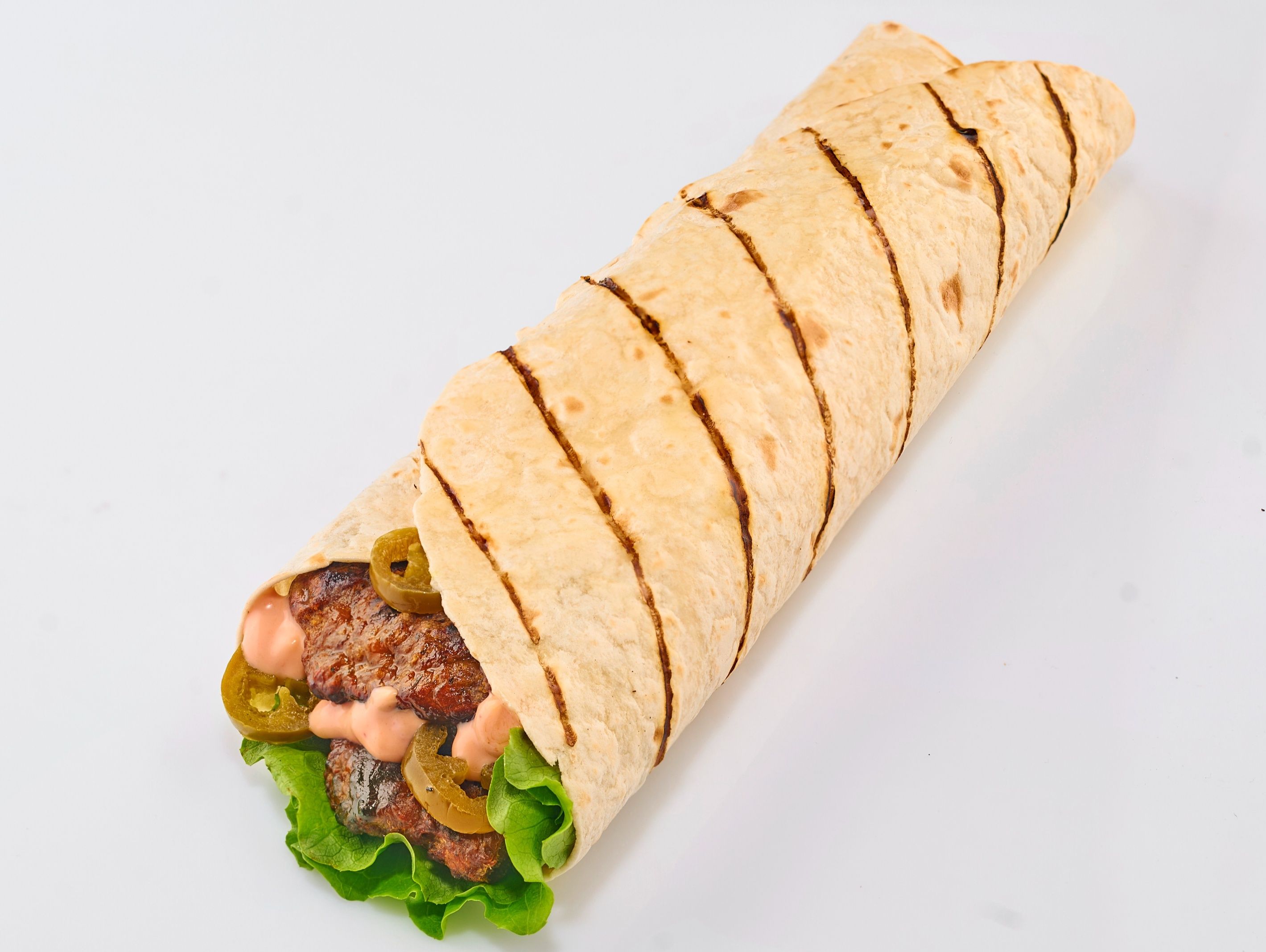 Burger Hot Fire Wrap