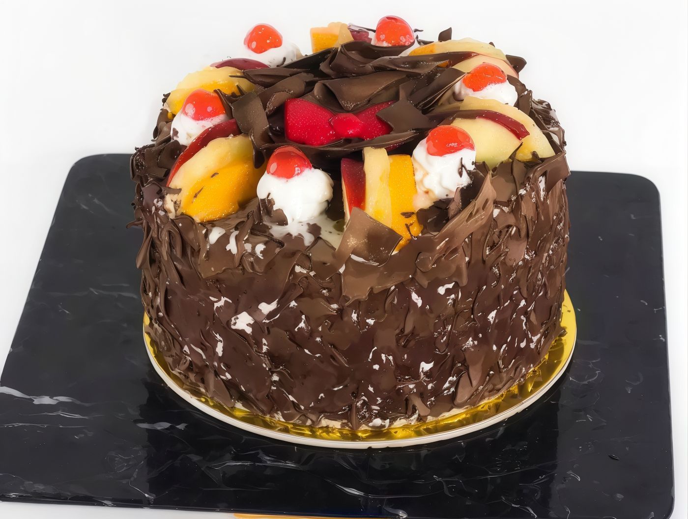 Black Forest Sponge Cake - 18 Cm