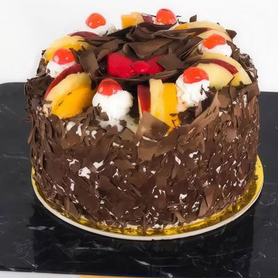 Black Forest Sponge Cake - 18 Cm