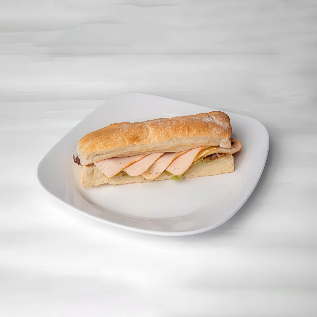 Smoked Turkey Cheese Sandwich