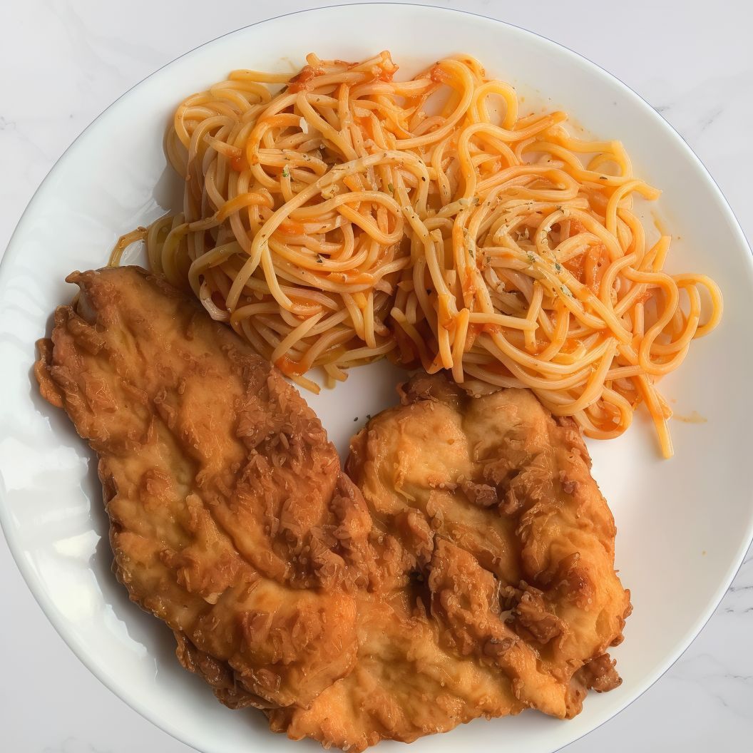 Pane And Pasta With Red Sauce