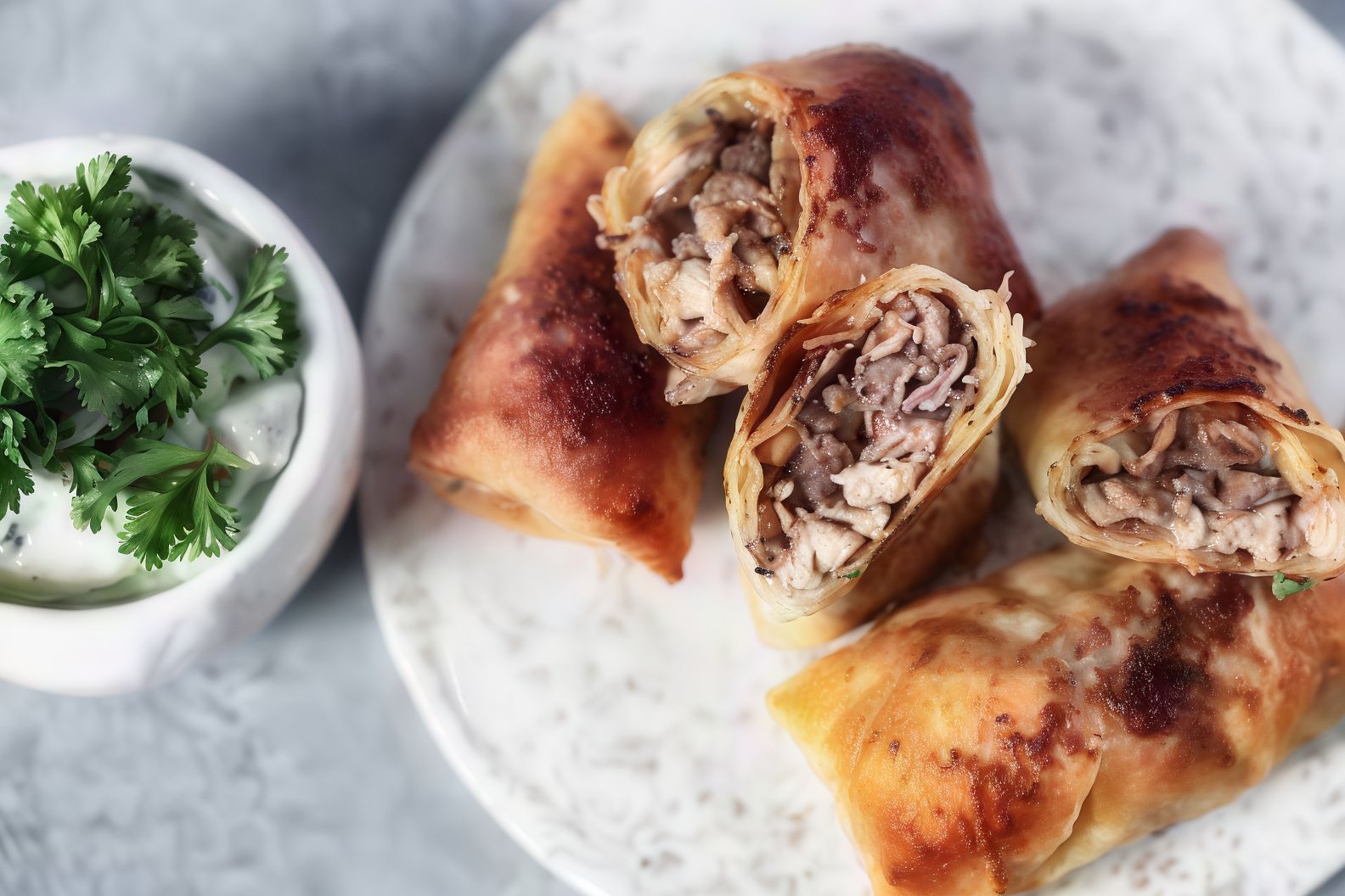 Musakhan Chicken Rolls