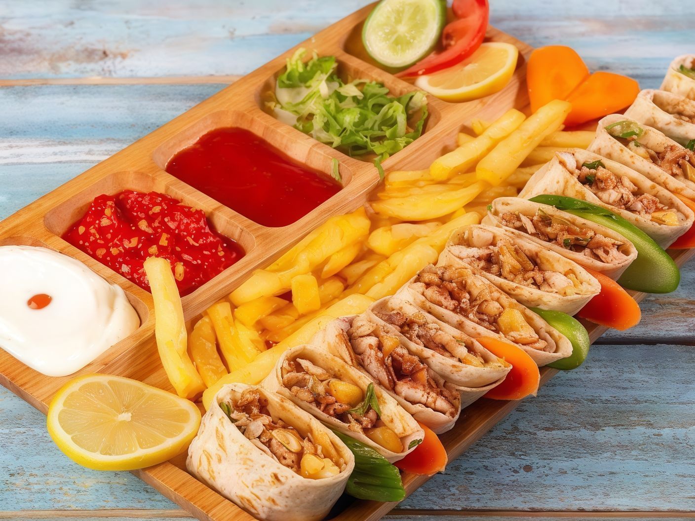 Arabic Saj Meal