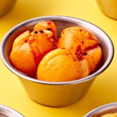 Pickled Lemons with Safflower