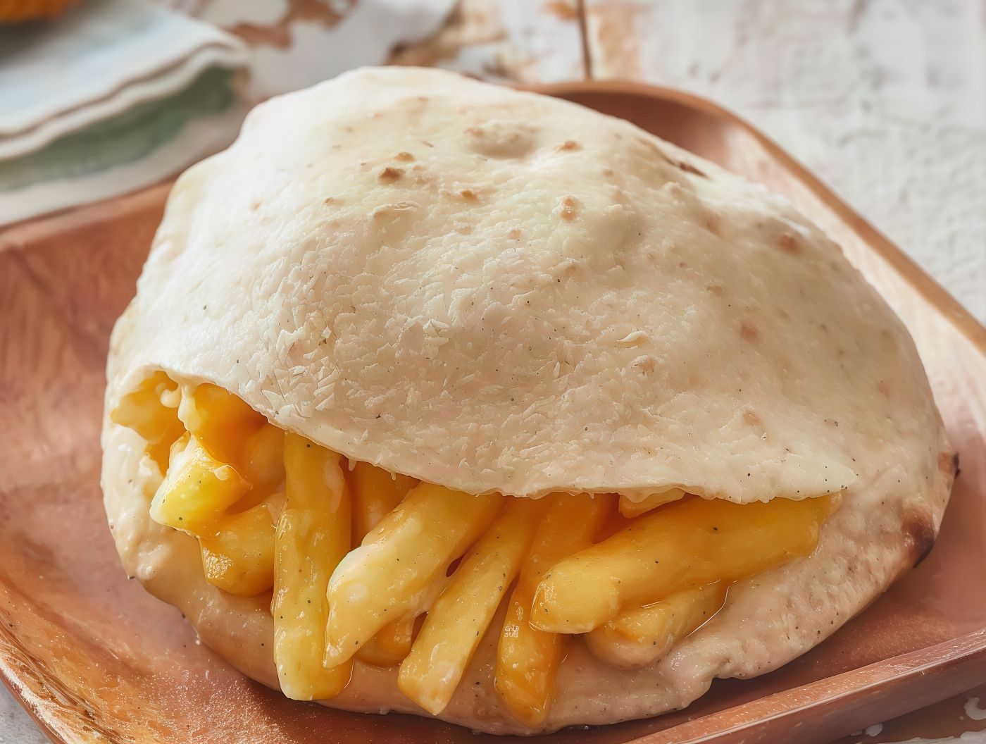 Mix cheese potatoes
