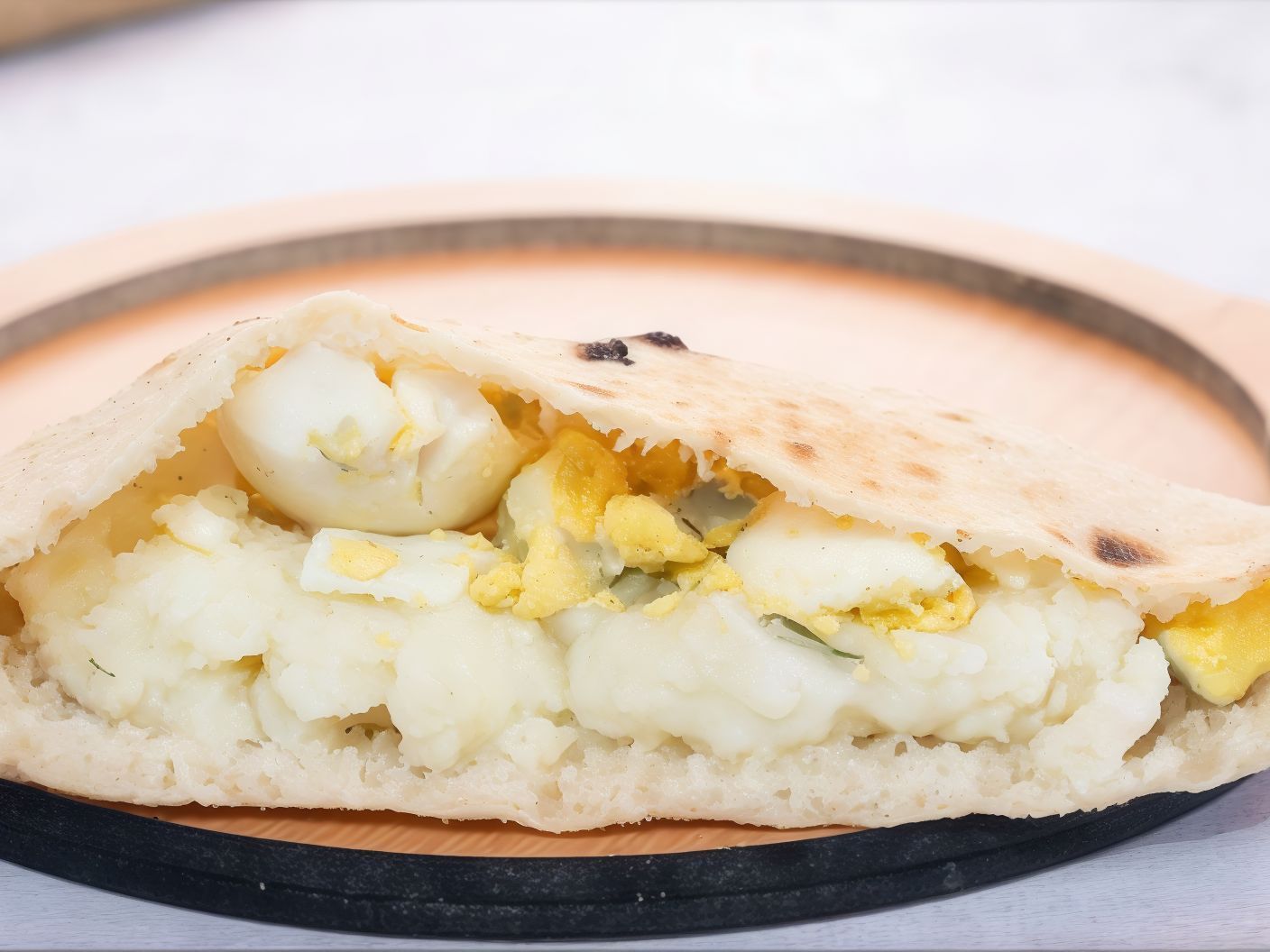 Potato Puree on eggs