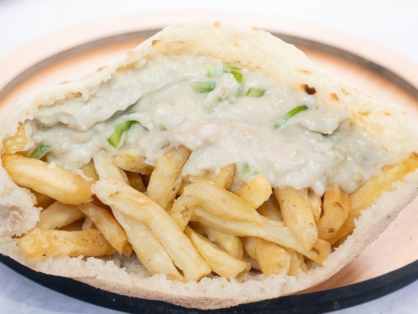 Baba Ghannoug potatoes