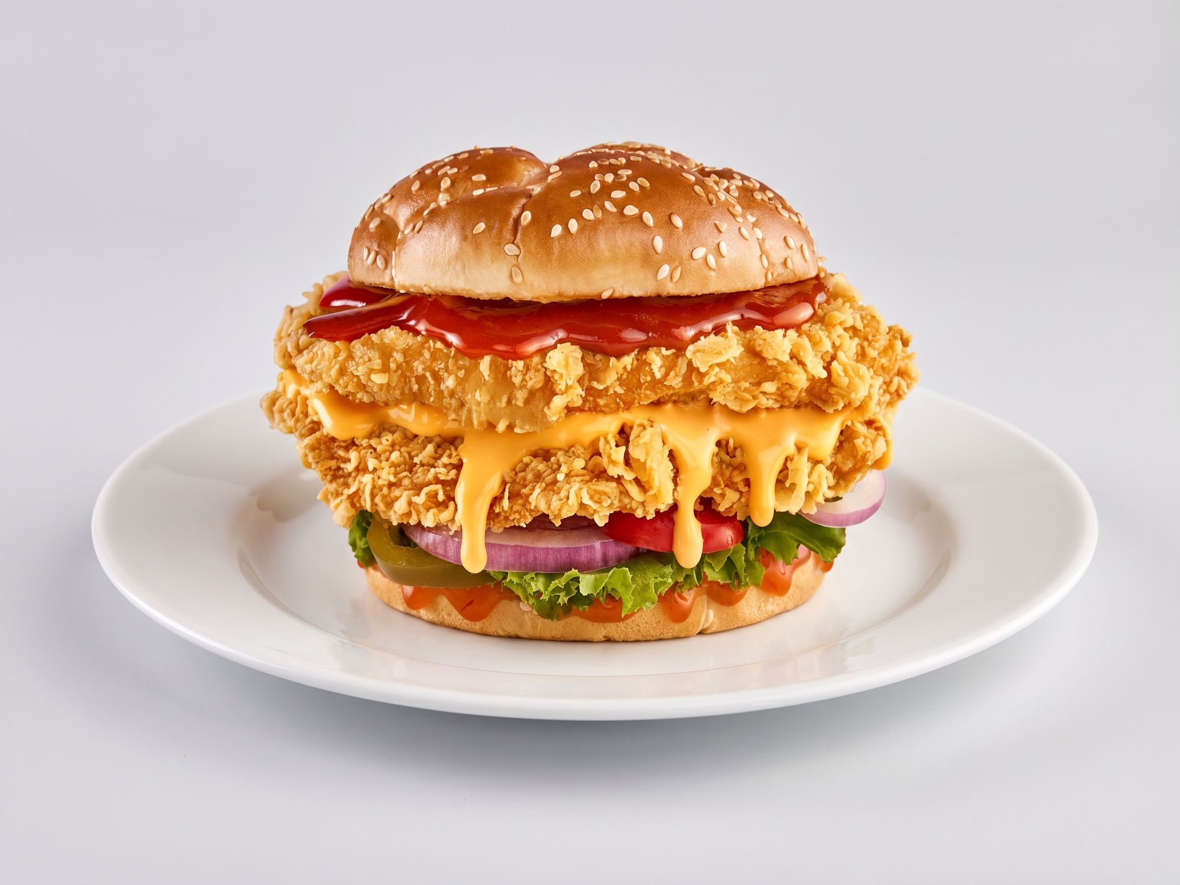 Red Flame Sandwich