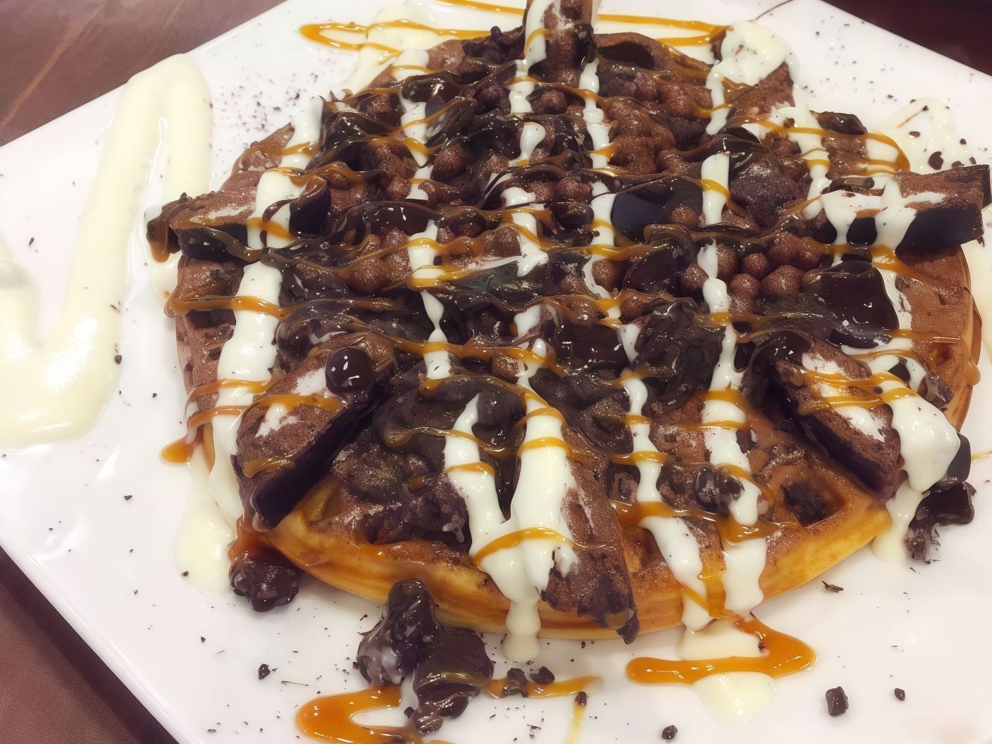 Nutella Hohos Waffle