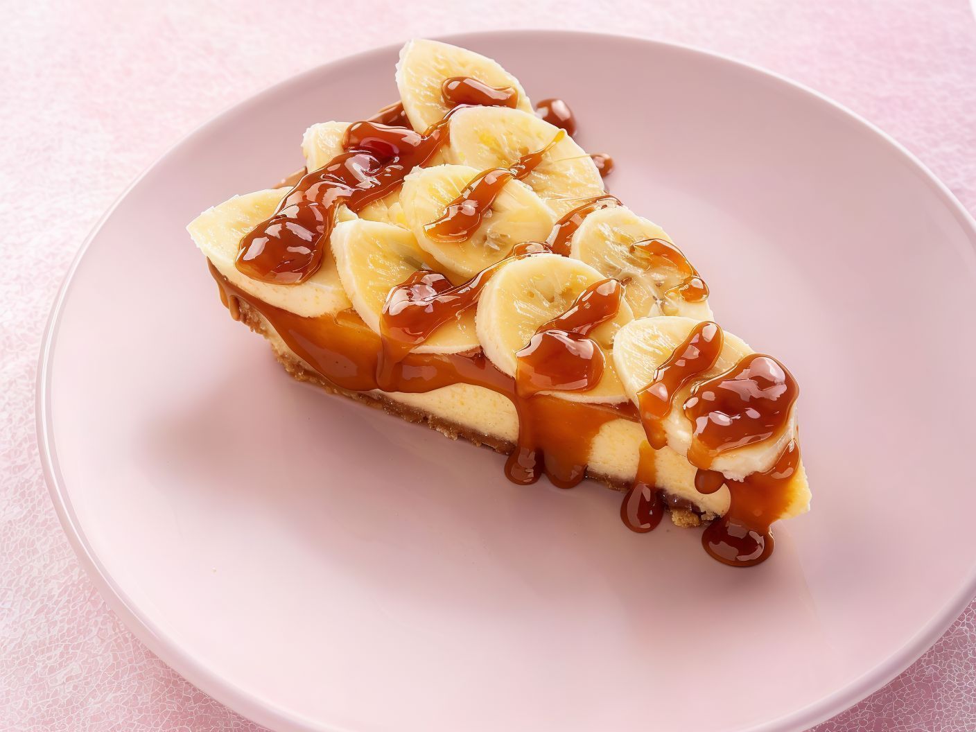 Banana Caramel Cheesecake