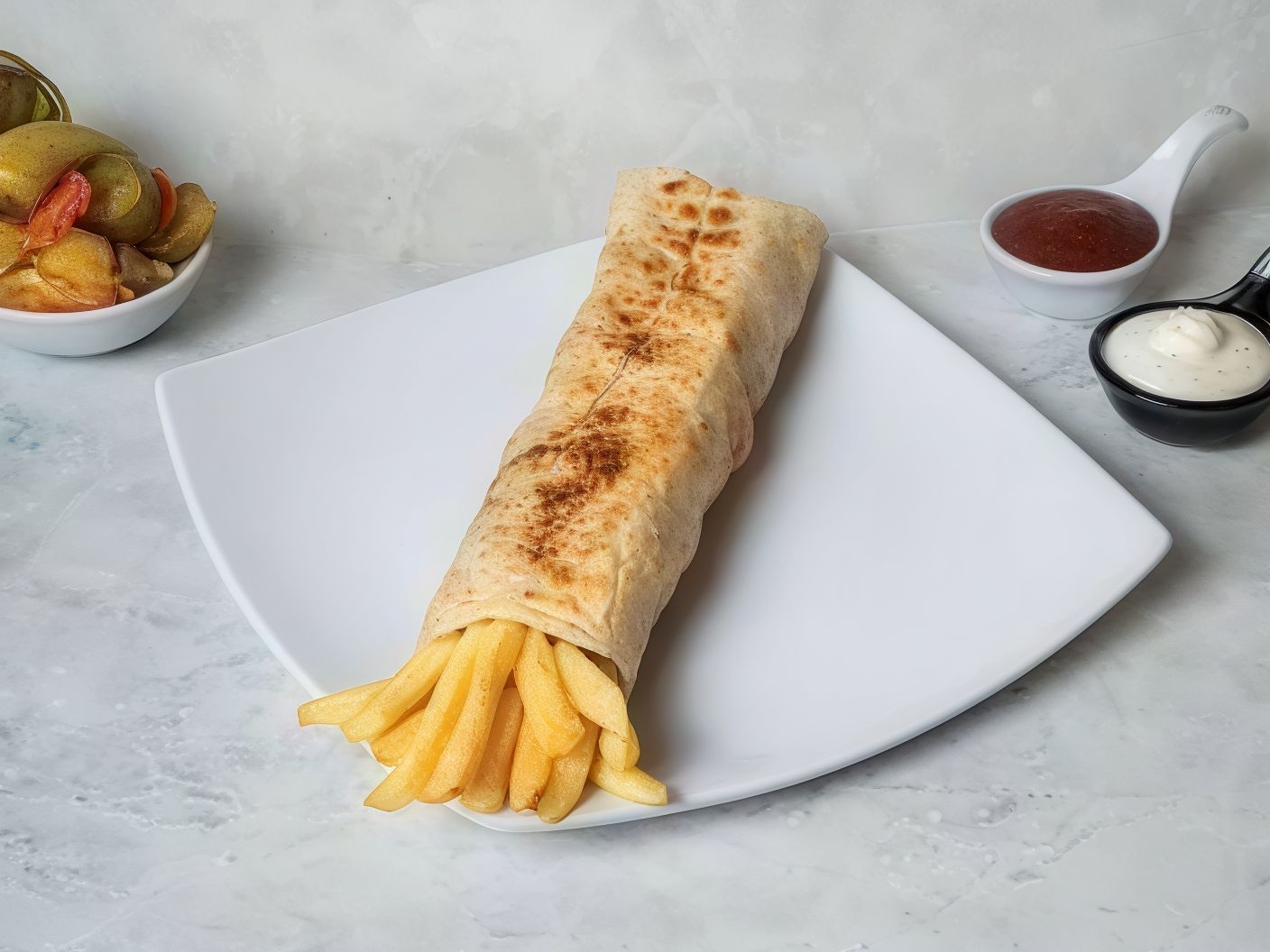 Saj potatoes
