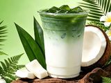 Pandan coconut milk