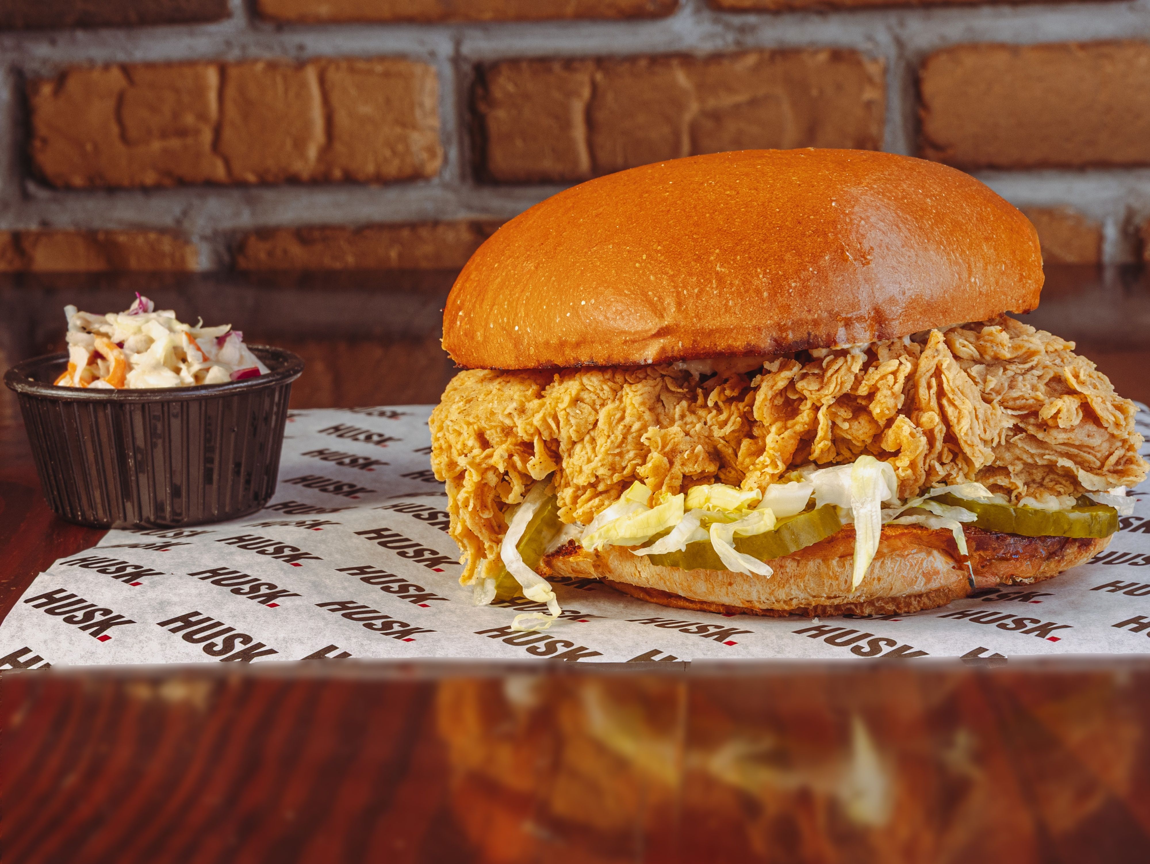 Southern Fried Chicken Burger